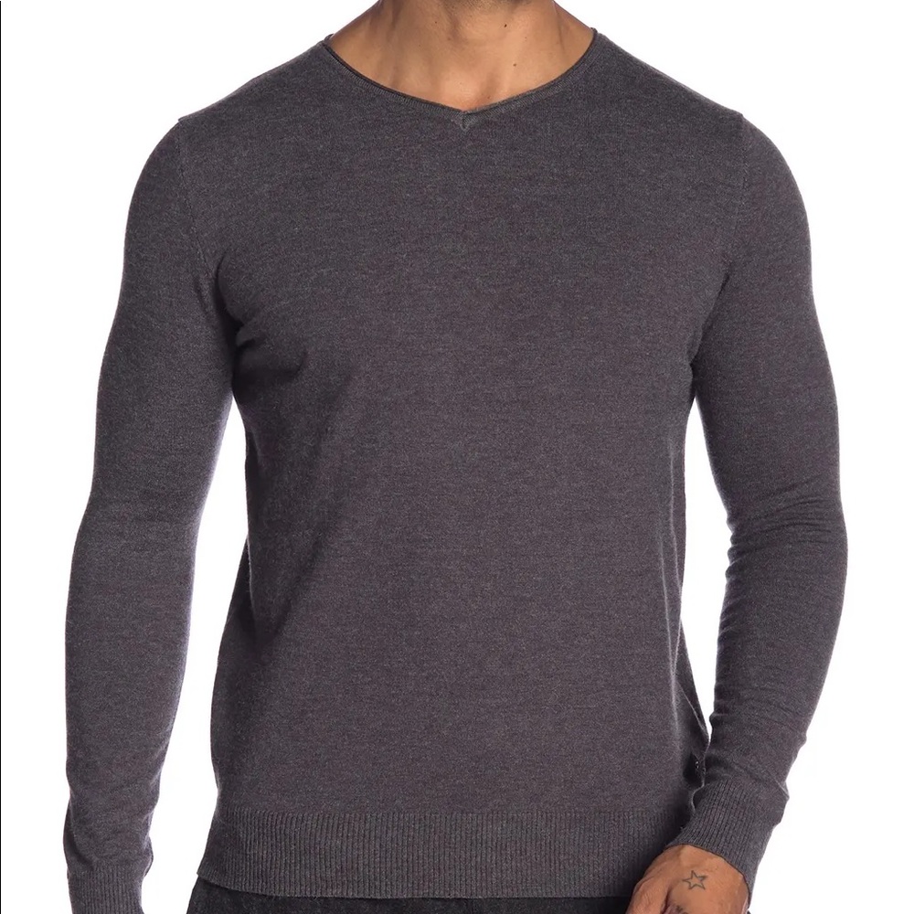XRAY Jeans V-Neck Rib Knit Pullover Sweater Sz. S